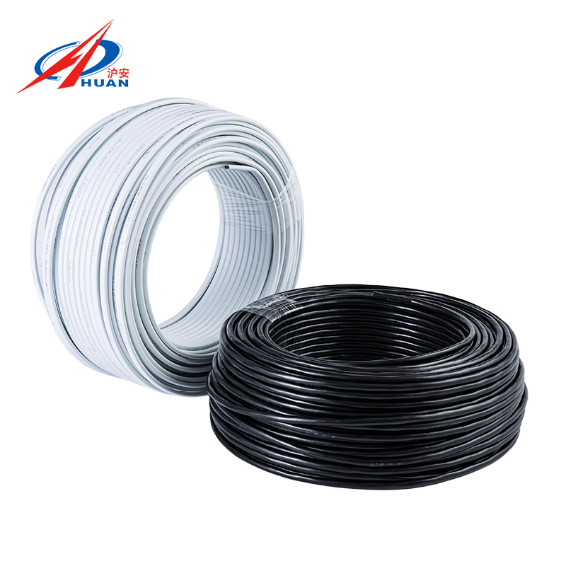 Cable de señal de control y alimentación de núcleo flexible para RV (negro/blanco)