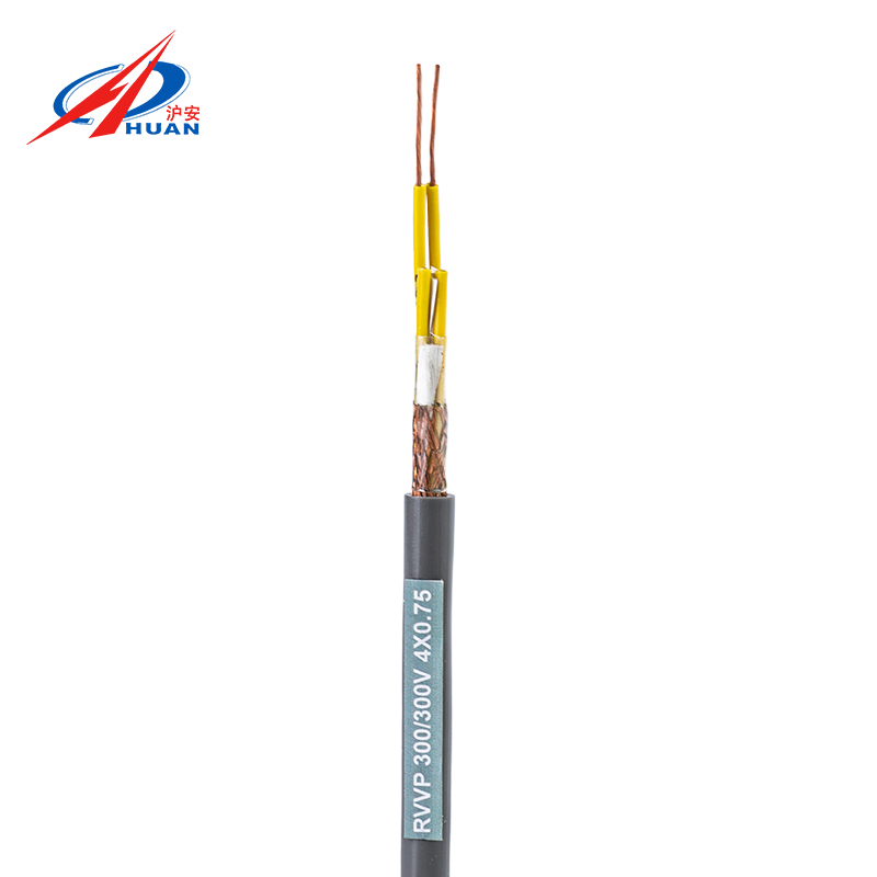 Cable de señal blindado trenzado RVVP (impermeable, a prueba de humedad, alta resistencia a la tracción)