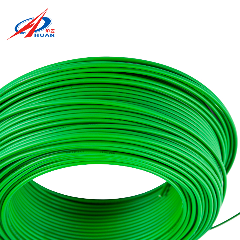 Alambre resistente al fuego aislado con poliolefina reticulada WDZN-BYJ de 450/750 V o inferior