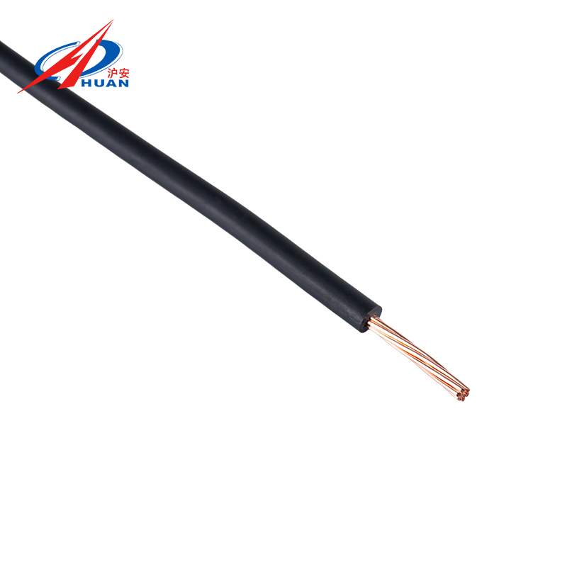 Cable flexible trenzado WDZ-BYJR, libre de halógenos, con bajo contenido de humo, irradiado y ignífugo (clase A/B/C) (una versión mejorada de BVR)