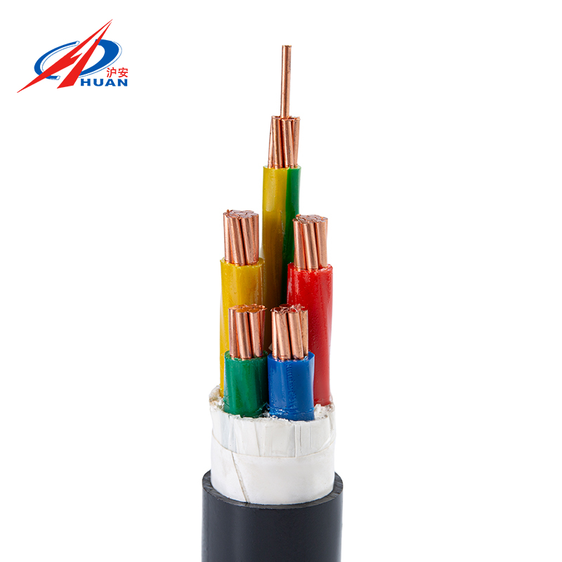 WDZ-YJY 0,6/1KV Funda protectora de poliolefina aislada de polietileno reticulado con núcleo de cobre Cable de alimentación retardante de llama de bajo humo y sin halógenos