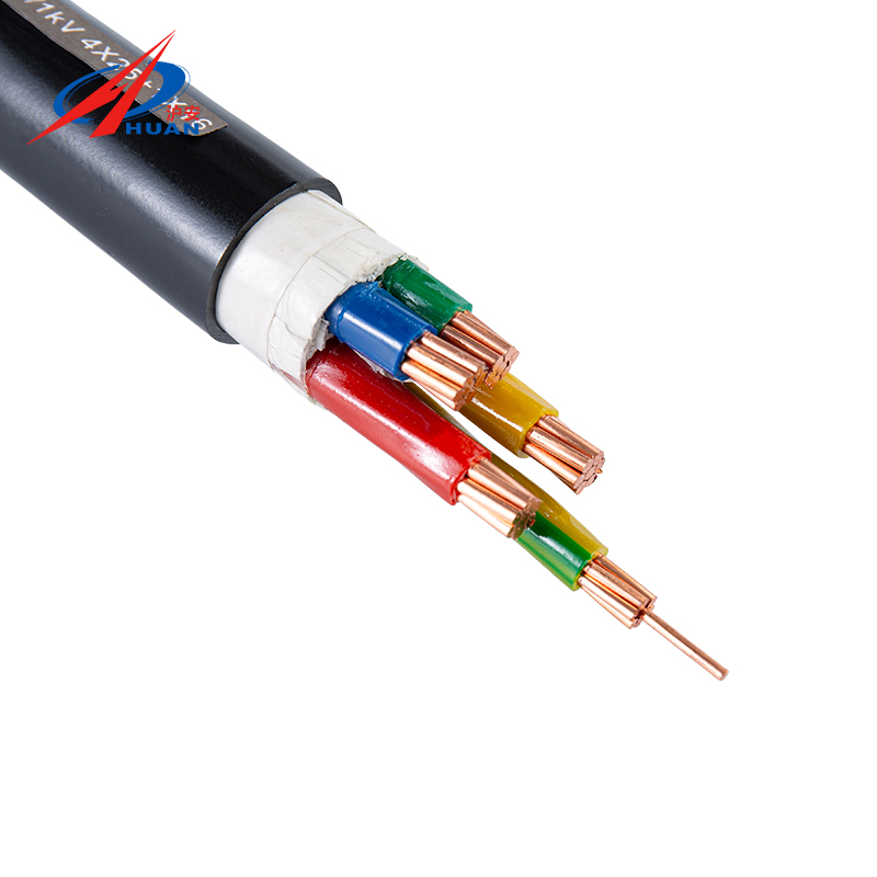 WDZ-YJY 0,6/1KV Funda protectora de poliolefina aislada de polietileno reticulado con núcleo de cobre Cable de alimentación retardante de llama de bajo humo y sin halógenos
