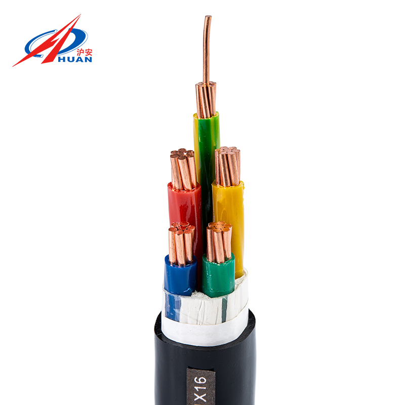 WDZ-YJY 0,6/1KV Funda protectora de poliolefina aislada de polietileno reticulado con núcleo de cobre Cable de alimentación retardante de llama de bajo humo y sin halógenos