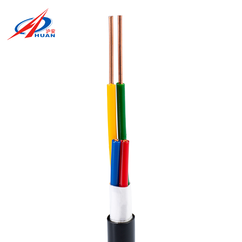 Tensión nominal KVV 450/750V, cable de control aislado y enfundado en PVC