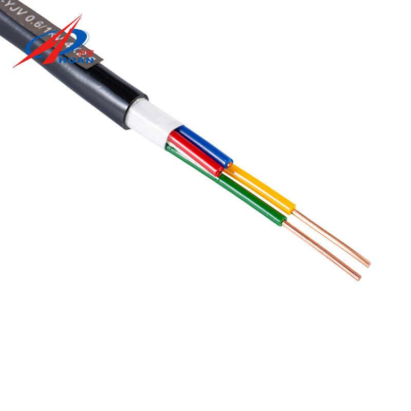 Tensión nominal KYJV 450/750V, 4–61 núcleos, utilizada para controlar conexiones entre equipos y gabinetes