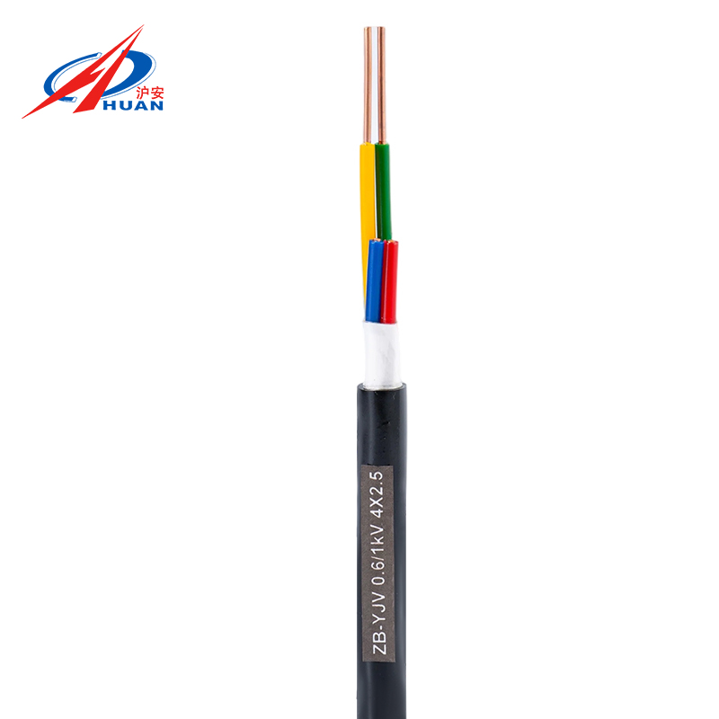 Cables de alimentación XLPE con núcleo de cobre YJV (1, 2, 3, 4 y 5 núcleos)